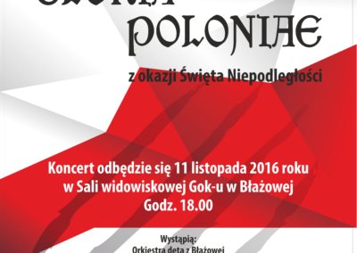 Koncert GLORIA POLONIAE – 11.11.2016