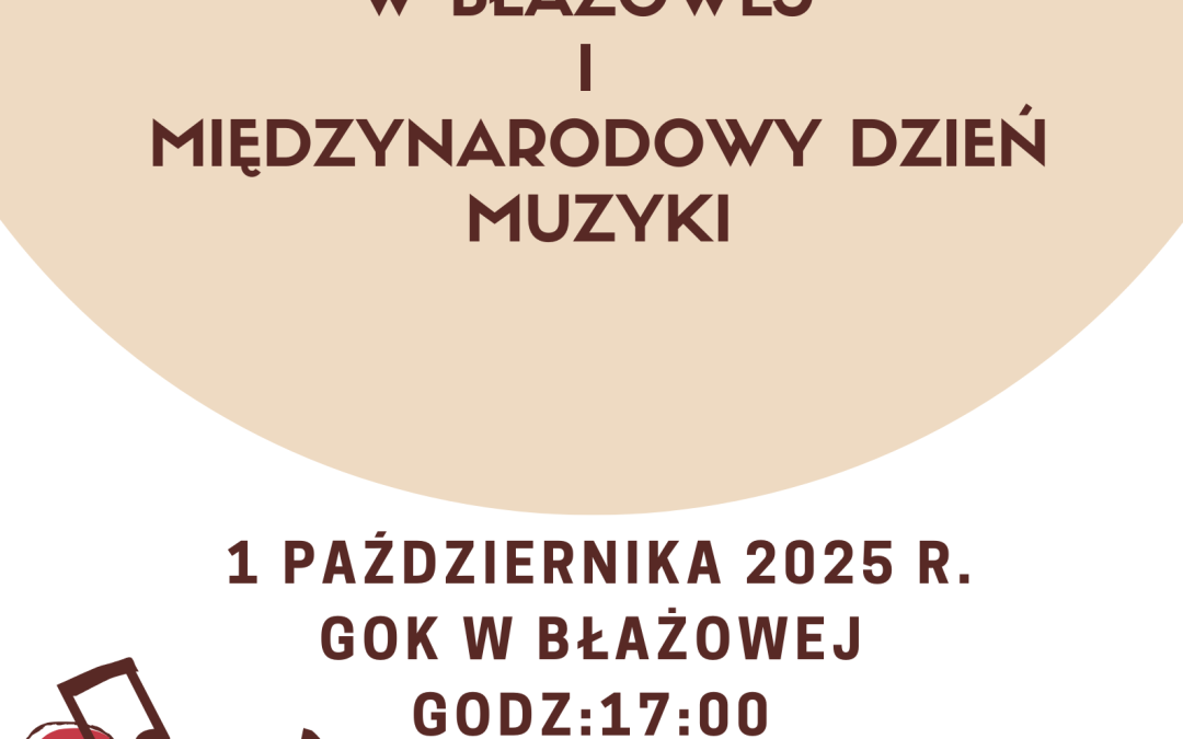 Pasowanie na ucznia i koncert z okazji Międzynarodowego Dnia Muzyki. Zapraszamy serdecznie :)