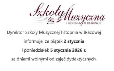 Dni wolne od zajęć dydaktycznych