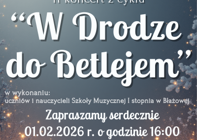 „W drodze do Betlejem” 01.02.2026 r. fot. Kamil Zagórski